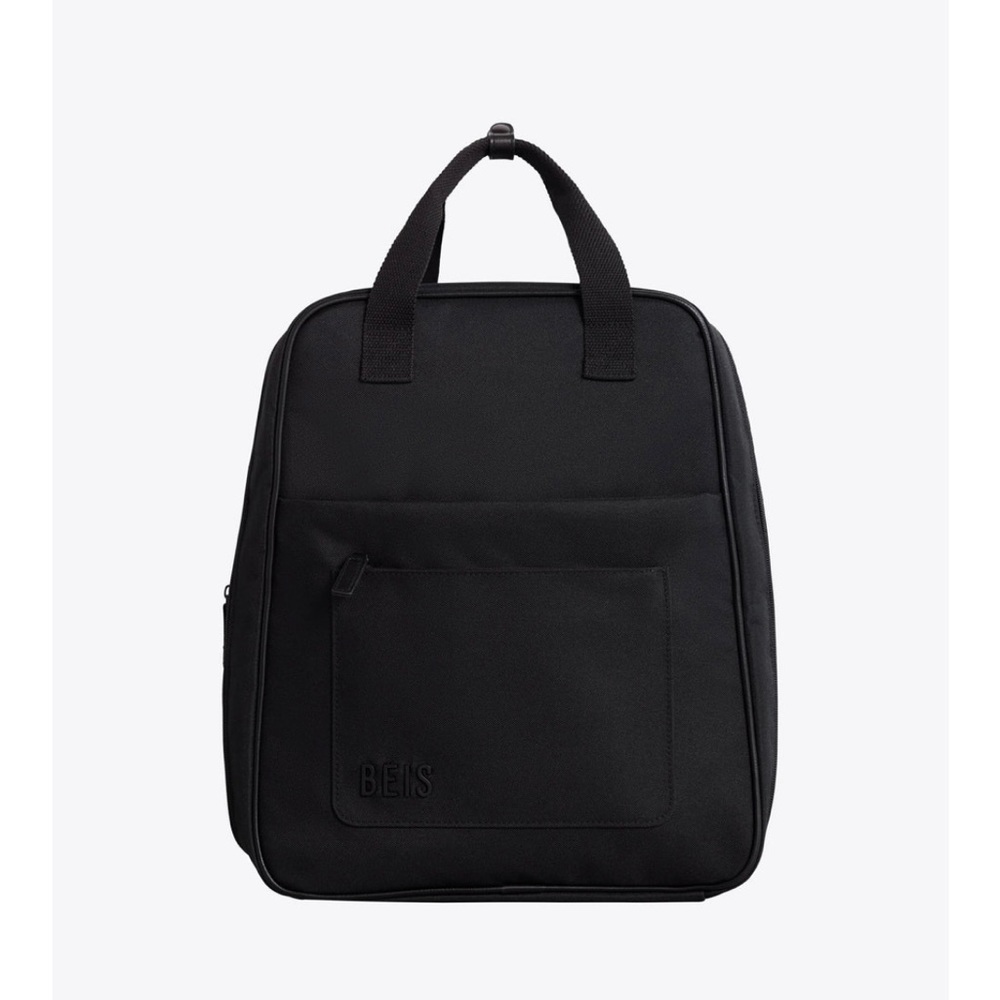BEIS The Expandable Backpack in Black